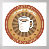 Instant Security Guard Poster (Voorkant)