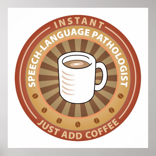 Instant Speech Language Patholoog Poster (Voorkant)