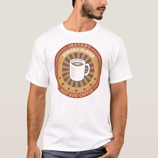 Instant Sudoku Player T-shirt (Voorkant)