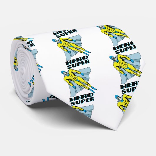 Instant Superheld Costume Stropdas (Opgerold)