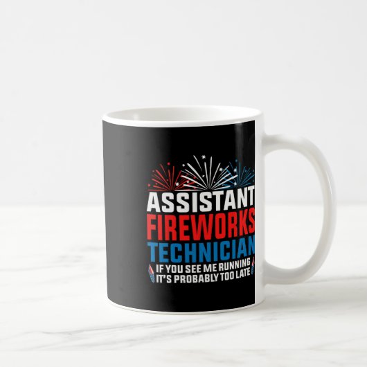 Instant vuurwerk technicus als je grappige 4th O z Koffiemok (Rechts)