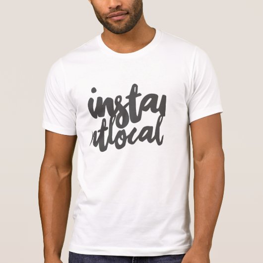 InstantLocal Bold T-shirt (Voorkant)