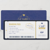 Instapass Huwelijks RSVP Uitnodiging (Voorkant / Achterkant)