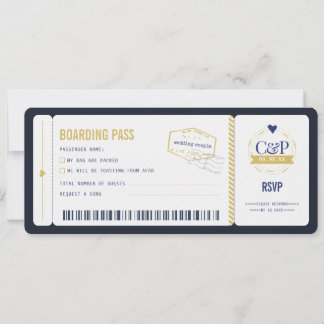 Instapass Huwelijks RSVP Uitnodiging