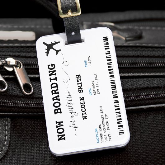 Instapass Meisjesreis Gezinsvakantie Bagagelabel