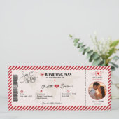 Instapass Save the Date Trouwuitnodiging (Staand voorkant)