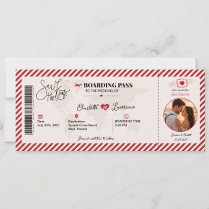 Instapass Save the Date Trouwuitnodiging 