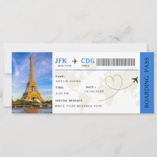 Instapass Verrassingsreis Vliegticket  Kaart