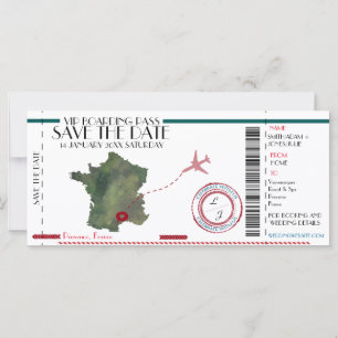 Instapboardingpas Save the Date