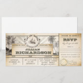 Instapkaart 13e verjaardag tickets - Uitnodigingen (Voorkant / Achterkant)