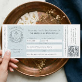 Instapkaart cruiseschip Bestemmingsbruiloft Kaart