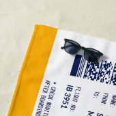 Instapkaart - Geel Strandlaken (In situ)