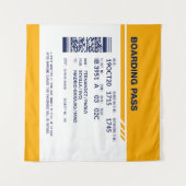 Instapkaart - Geel Wandkleed (Voorkant (horizontaal))