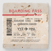 Instapkaart - Grijs Stenen Onderzetter (Voorkant)