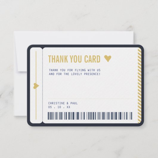 Instapkaart Hartelijk dank voor kaart (Voorkant)