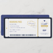 Instapkaart Huwelijksreactie Uitnodiging (Voorkant / Achterkant)