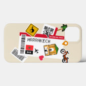 instapkaart Marrakech Case-Mate iPhone Case (Achterkant (horizontaal))