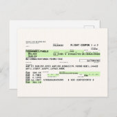 Instapkaart - Retro Briefkaart (Voorkant / Achterkant)