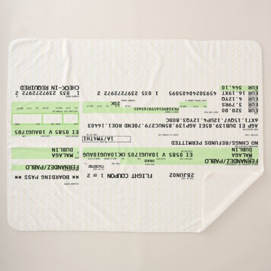 Instapkaart - Retro Sherpa Deken (Voorkant (horizontaal))