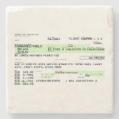 Instapkaart - Retro Stenen Onderzetter (Voorkant)