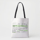 Instapkaart - Retro Tote Bag (Voorkant)