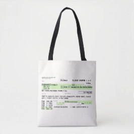 Instapkaart - Retro Tote Bag