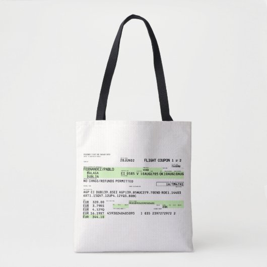 Instapkaart - Retro Tote Bag (Voorkant)