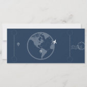 Instapkaart RSVP Card – Navy & Gold (Achterkant)