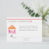 Instapkaart RSVP kaart (Staand voorkant)