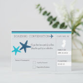 Instapkaart RSVP NAAR CAPE MAY NEW JERSEY Kaart (Staand voorkant)