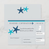 Instapkaart RSVP NAAR CAPE MAY NEW JERSEY Kaart (Voorkant / Achterkant)