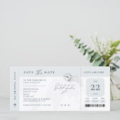 Instapkaart Save the Date Invitation (Staand voorkant)