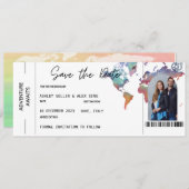 Instapkaart Save The Date Met Foto  Kaart (Voorkant / Achterkant)