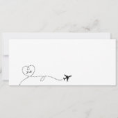 Instapkaart Save the Date Ticket (Achterkant)