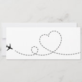 Instapkaart Ticket Foto Persoonlijk Aangepast Save The Date (Achterkant)