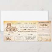 instapkaart trouwkaarten-uitnodiging LAS VEGAS Kaart (Voorkant / Achterkant)