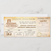 instapkaart trouwkaarten-uitnodiging LAS VEGAS Kaart (Voorkant)