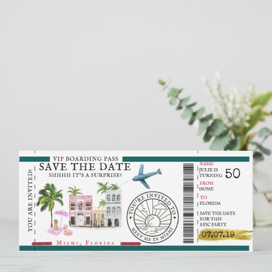 instapkaart | Verzekeringsbestemming verjaardag Kaart (Staand voorkant)