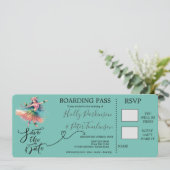 Instapkaart voor bruiloft in Hawaï Kaart (Staand voorkant)