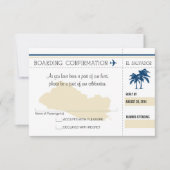 Instapkaart voor El Salvador RSVP Kaart (Voorkant)