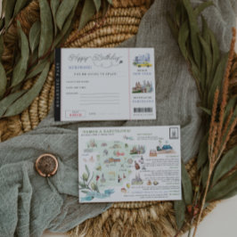 instapkaart | Weekend in Spanje Kaart