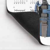 Instapmodel gitarist muismat (Hoek)