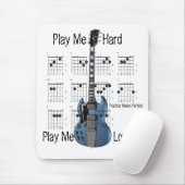 Instapmodel gitarist muismat (Met muis)