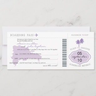 Instappas Save the Date to Dominican Republic