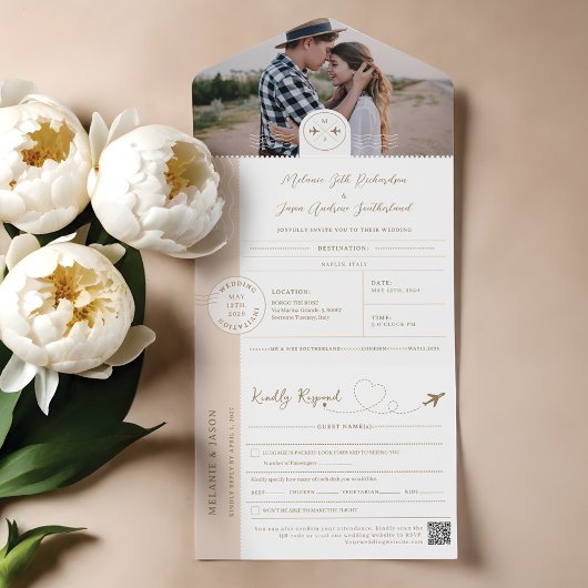 Instappaspoort ticket Bestemming Reizen Thema All In One Uitnodiging