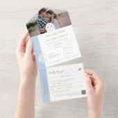 Instappaspoort ticket Bestemming Reizen Thema All In One Uitnodiging (Afscheurbaar)