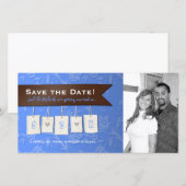 Instelbare Kleur: Doe-Het-Zelf Save the Date Fotok (Voorkant / Achterkant)