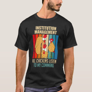 Instelling Beheer Alle Kippen Op Mijn Commando T-shirt