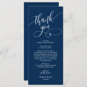 Instelling van de binnenplaats Dank u voor de kall Programmakaart (Voorkant / Achterkant)