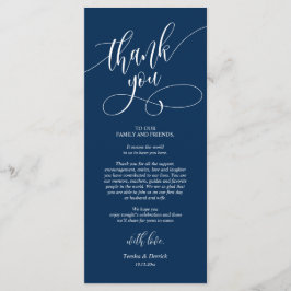 Instelling van de binnenplaats Dank u voor de kall Programmakaart